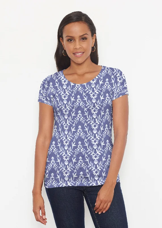 women's tops for those who love to experiment with fashionBudding Antlers (8030) ~ Short Sleeve Scoop Shirt