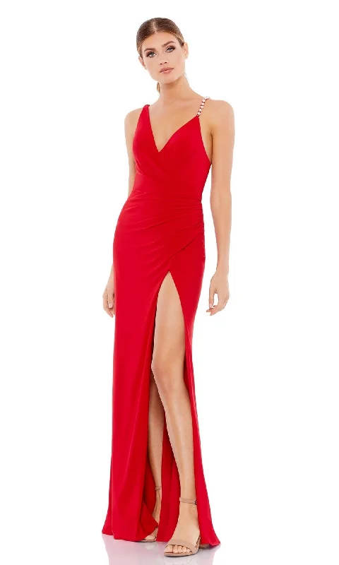 Formal Dress for Creative ThemesMac Duggal Asymmetrical Red Formal Dress 265321