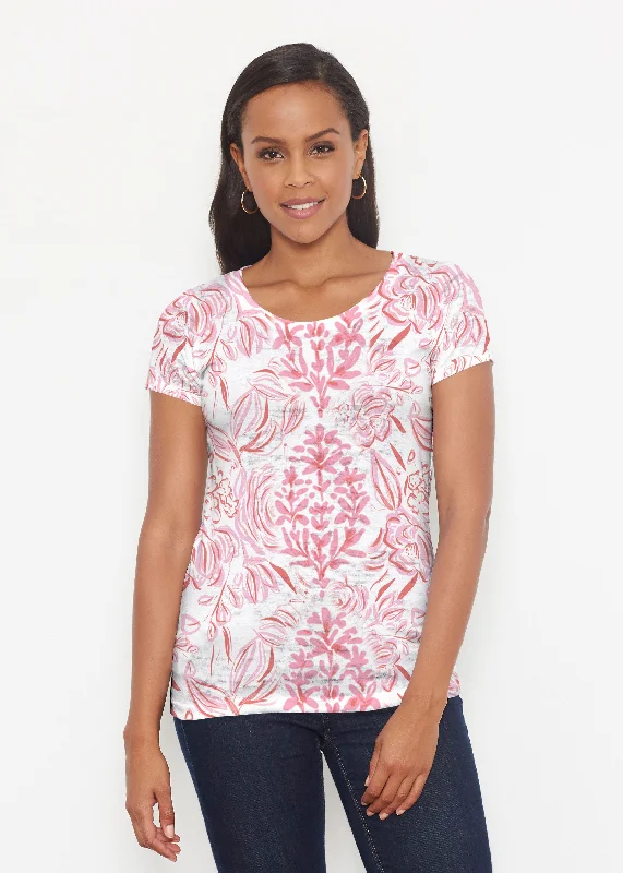 women's tops for those who value both quality and affordabilityScarlett (8052) ~ Short Sleeve Scoop Shirt