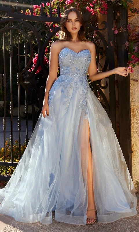 Formal Dress Shopping GuidesPastel Blue Ball Gown A1339 by Andrea and Leo