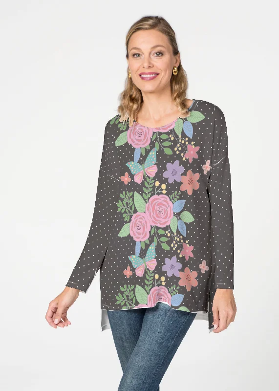 women's tops for those who want to wear versatile pieces that can be dressed up or downRosalyn (14298) ~ Slouchy Butterknit Top