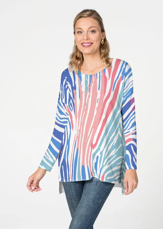 women's tops for those who prefer classic over trendy stylesFruity Stripes (14272) ~ Slouchy Butterknit Top