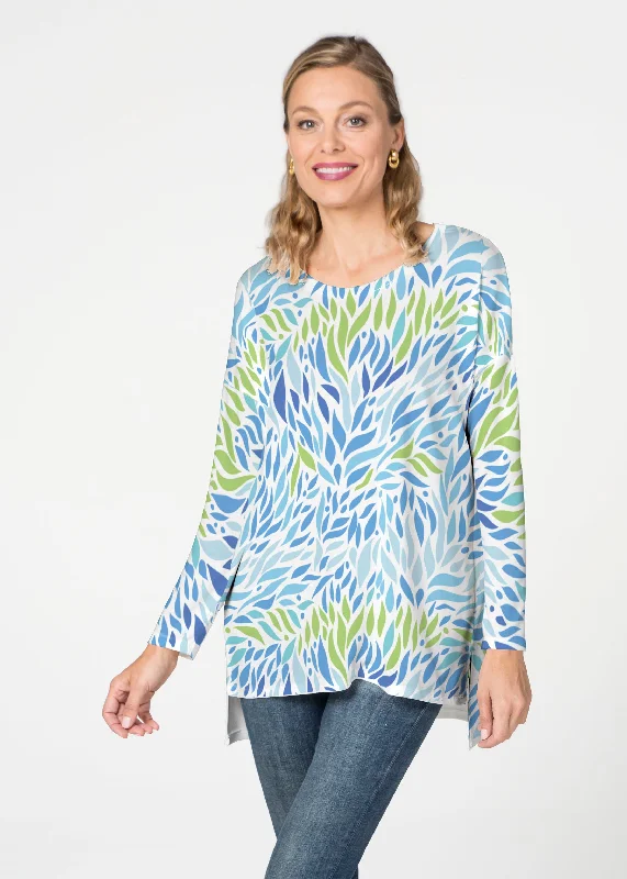 camisoles for womenHotsy Totsy Blue (8143) ~ Slouchy Butterknit Top