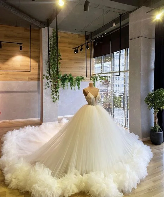 Formal Dress for Art GalleriesCharming A-line Tulle Ball Gown Puffy Dress Sweet 16 Dress  Y6551