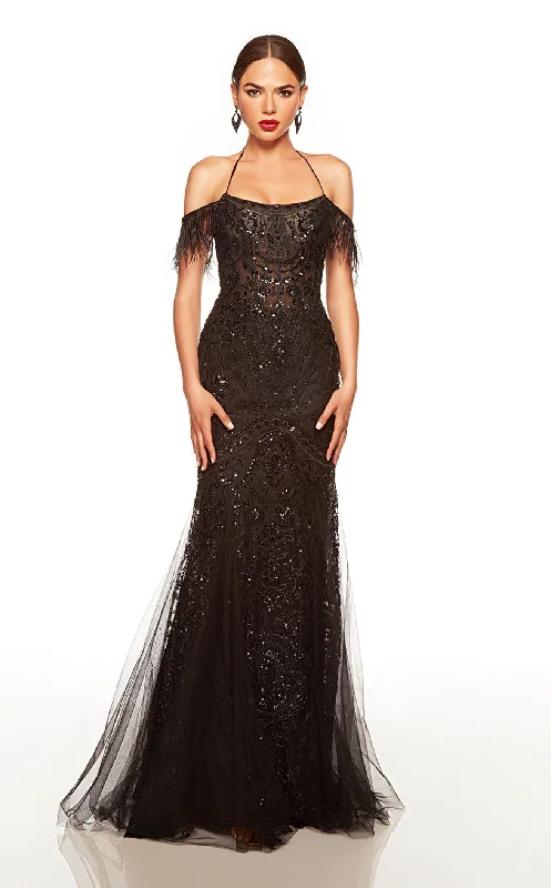 Floor-Length DressAlyce 61416 Dress